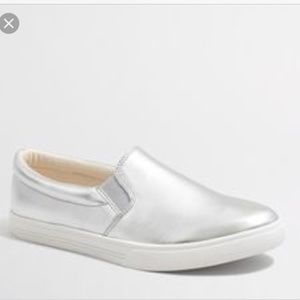 **CLOSET CLEANOUT** J Crew Metallic Slip On